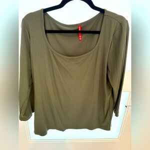 Olive Shirt by Spanx - New, Never Worn